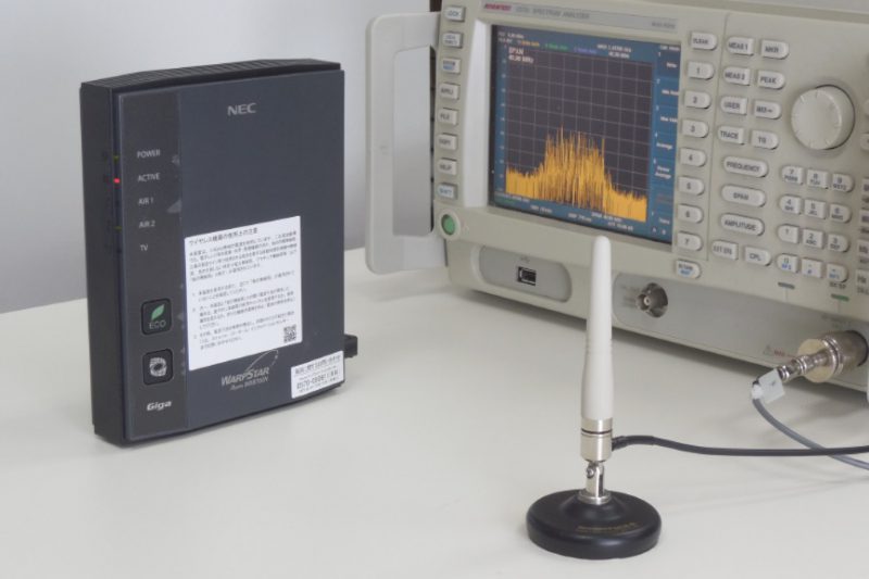 本当に使えるかどうか？無線LANルータを収録＆解析してみました